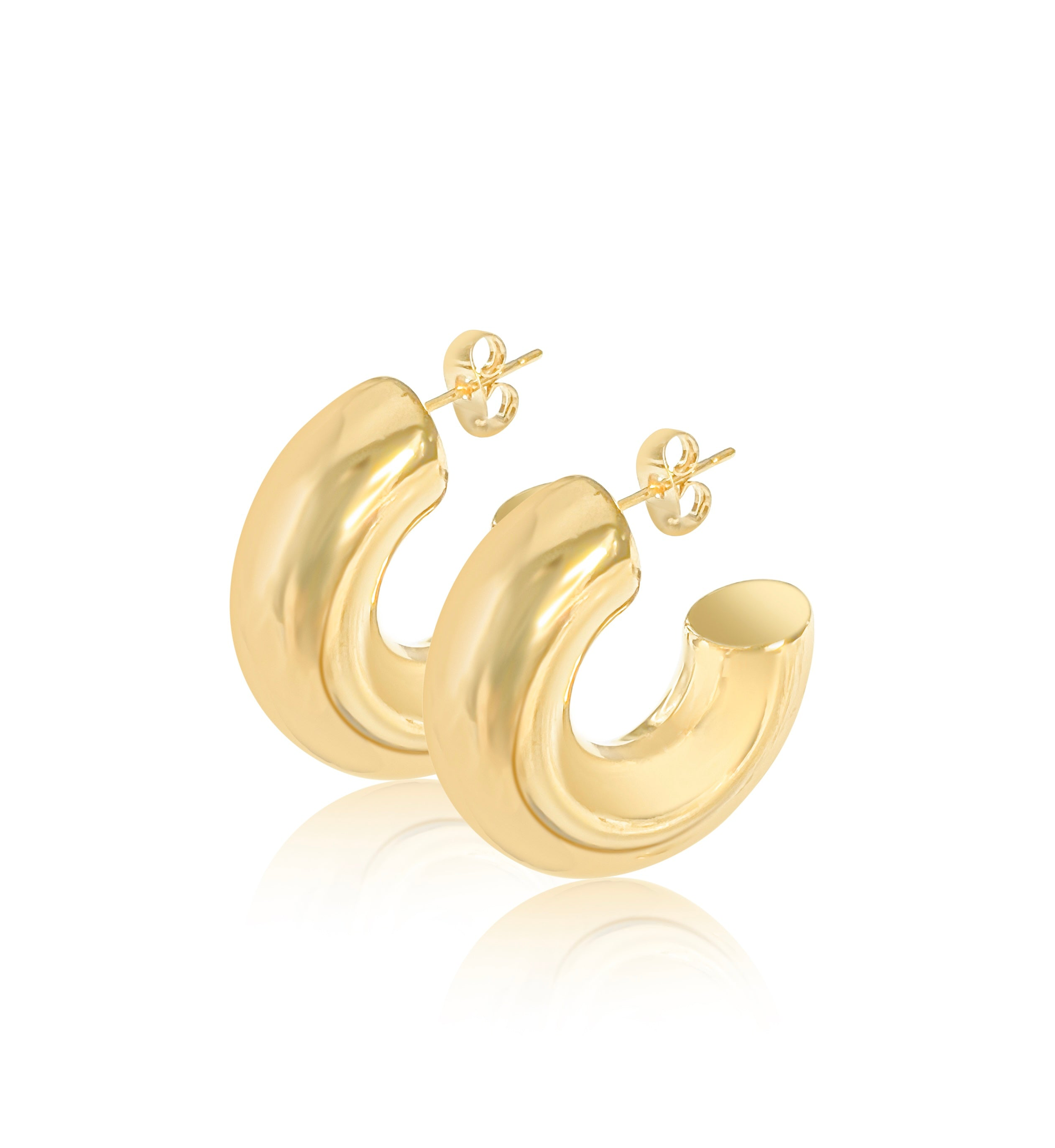 KIMMY BUBBLE HOOPS | GOLD