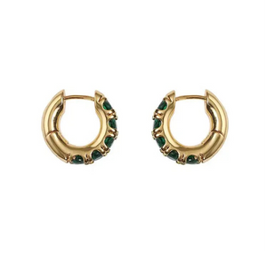 KENDALL HOOPS | EMERALD