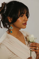 Load image into Gallery viewer, ESMERALDA DROP EARRINGS
