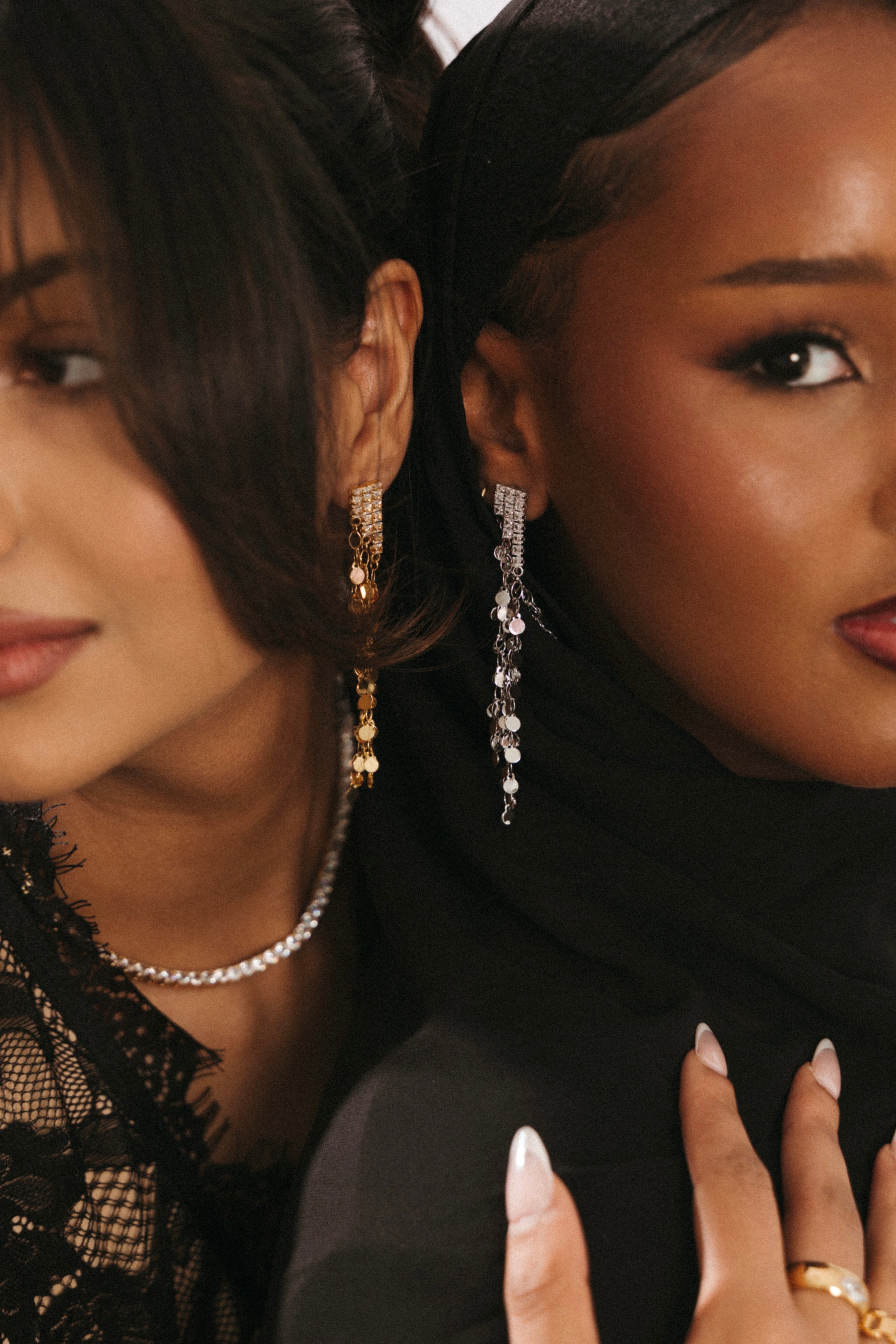 REEMA DROP EARRINGS | GOLD