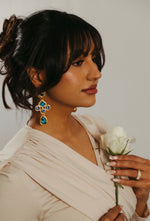 Load image into Gallery viewer, ESMERALDA DROP EARRINGS
