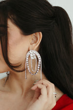 Load image into Gallery viewer, GIANNA CRYSTAL DROP EARRINGS
