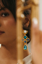 Load image into Gallery viewer, ESMERALDA DROP EARRINGS
