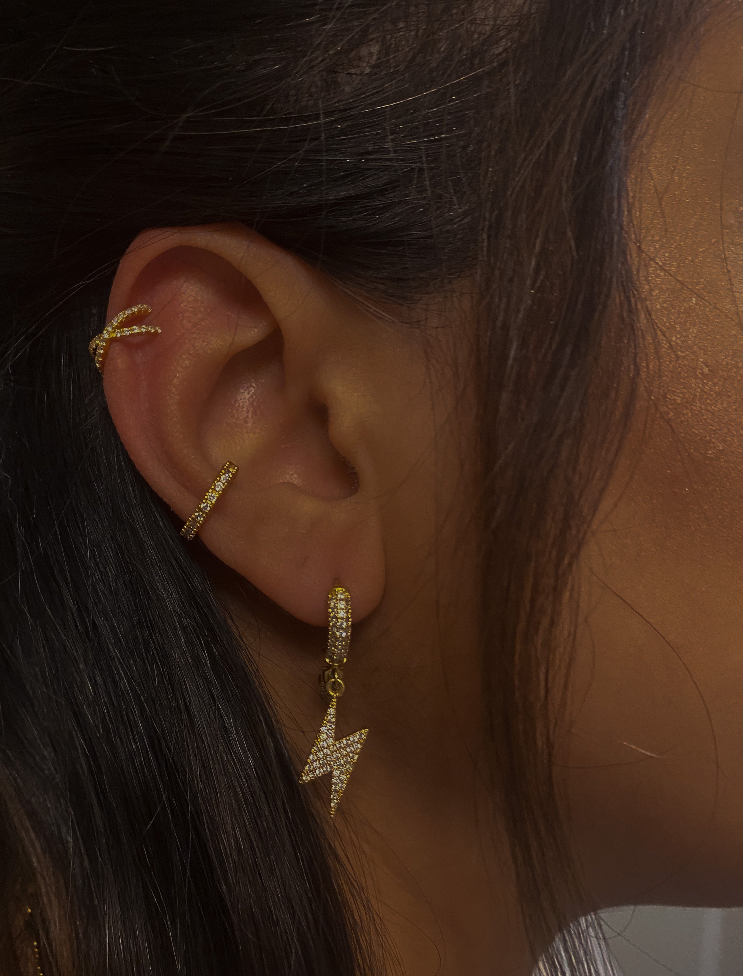 SELENA EAR CUFF | GOLD